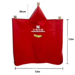 Manufacturer Emergency Fire Cape Fireproof Cloak Home Use Fiberglass Cloth Coated Blanket for Emergency Escape