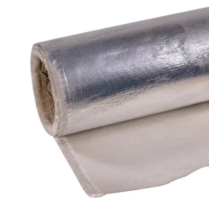 Manufacturer Fireproof Thermal Insulation Fiber Fabric Aluminum Foil Fiberglass Cloth