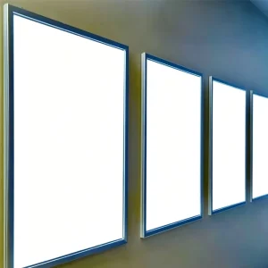 Manufacturer Ultra-Thin Aluminum Rectangular LED Light Box, Wall-Mounted