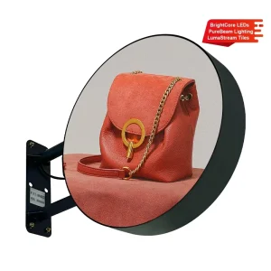 Manufacturer Waterproof Double-Sided LED Advertising Light Box, Outdoor Round or Square Signboard