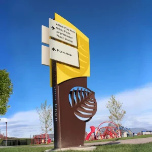 Manufacturers Directional Signs Large Standing Sign Digital Gas Price Pylon Sign