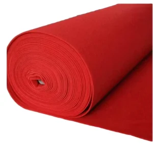 Manufacturer’s Disposable Floor Carpet Roll 100%Polyester Red Carpet Outdoor Wedding Celebrations Exhibition Carpet