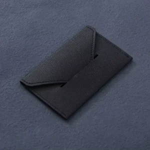 Manufacturers PU Leather Cardholder Business Card Holder Multi-Purpose Black Room Card Sleeve