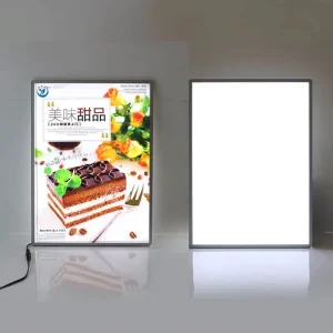 Manufacturer’s Ultra Thin LED Slim Snap Frame Indoor Advertising Light Box for Store A1 A2 A3 A4 Series