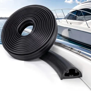 Marine Anti Collision Strip Garage Door Sealing Strip D-Type Rubber Port Terminal Waterproof Seal