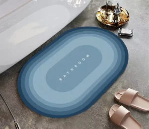 Market Popular Non slip Bath Waterproof Floor Bathroom Anti slip Mat Bath Mat Carpet