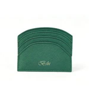 Matte PU Leather Mini Card Holder Wallet with Multiple Slots Portable Card Pouch