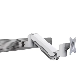 Meisonic WS GA01HS 1 32 inch Height adjustable 360 Rotating Aluminum Alloy Workstation Display Stand with 15kg Load Capacity