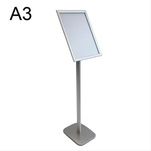 Menu and Poster Display Stand Floor Standing Advertising Board