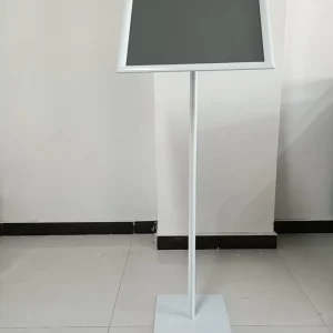 Menu and Poster Display Stand Floor Standing Advertising Board