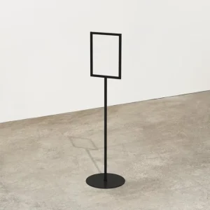 Metal Advertising Sign Display Stand Poster Holder Menu Stand