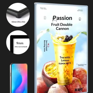 Metal LED Advertising Light Box Display with Poster Frame