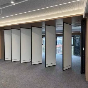 Metal Movable Folding and Sliding Partition Walls for Hotels, Restaurants, Banquet Halls, and Offices