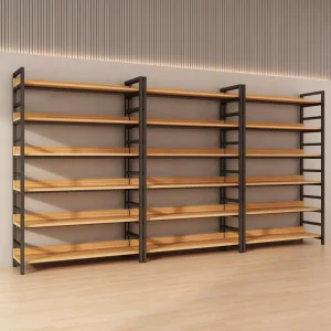 Metal Multi-Tier Heavy-Duty Floor-Standing Warehouse Storage Shelving Rack