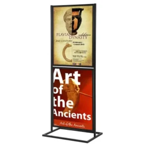 Metal Outdoor Advertising Poster Stand