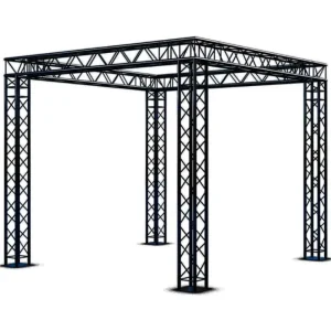 Metal Outdoor Truss with LED Display Screen Ground Stand and Aluminum Stage Truss