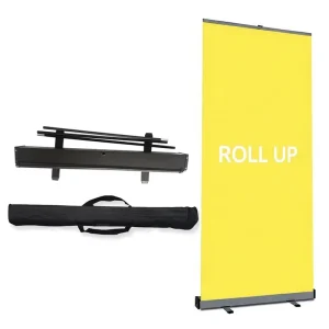 Metal Roll up Banner Stand with Carry Bag