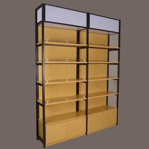 Metal Shop Display Rack and Stand for Retail with Light