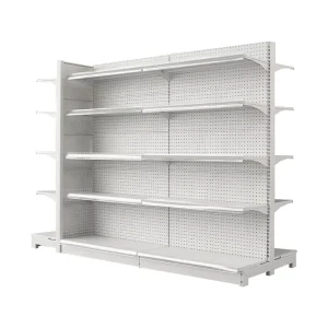 Metal Supermarket Display Stand and Wall Shelf for Convenience Stores