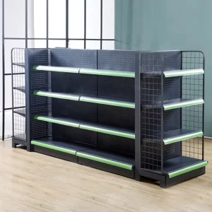 Metal Supermarket Shelves and Store Display Racks