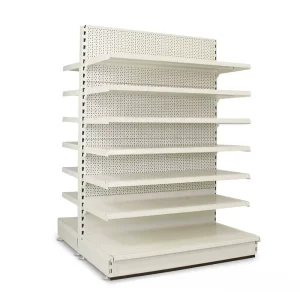 Metal Supermarket Shopping Display Shelf
