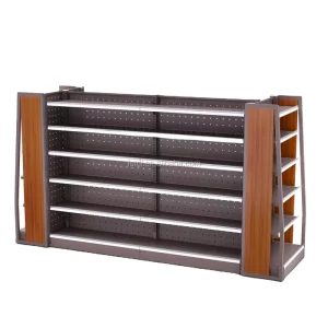 Metal Supermarket Store Rack and Retail Display Shelf