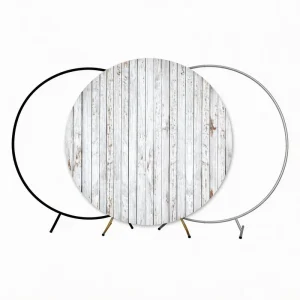Metal Wedding Arch Frame Stand for Floral Balloon Arrangements, Dye Sublimation Printed, RS03161336