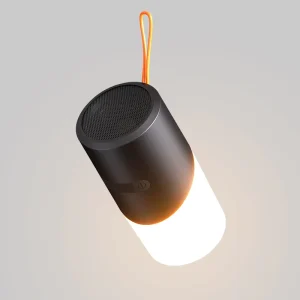 Mgitec Portable 5W RGB Light Wireless Speaker IPX4 Waterproof Built-in Mic Memory Card Support Battery Powered