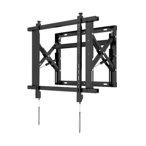 Micro-Adjust Video Wall Mount for LCD TVs Gas Spring Advertising Screen Bracket 32-70 Inch 2.0mm Cold Rolled Steel Max VESA