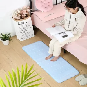 Microfiber Absorbent Non-Slip Bathroom Mat