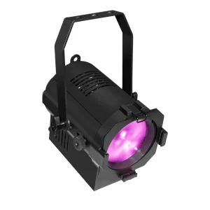 Mini 40W RGBW LED Fresnel Spotlight 3000K 8000K Adjustable DMX Control Stage Theater Event Lighting 25° 80° Beam Angle