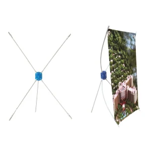 Mini A3 A4 X-Shape Banner Display Stand
