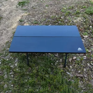 Mini Aluminum Modern Waterproof Folding Picnic Table Lightweight Portable Outdoor Camping Garden Beach BBQ Travel Desk
