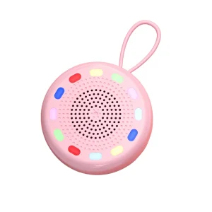 Mini Portable Waterproof Light Speaker with TF Card Playback