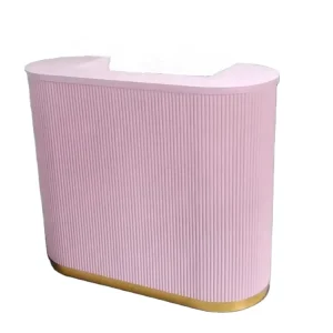 Mini Small Beauty Spa Salon Checkout Counter Front Desk Reception Table