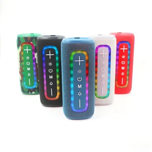 Mini Waterproof Portable Outdoor Speaker RGB LED 1000-2000mAh Battery 3-5 Hours Home Theatre Party