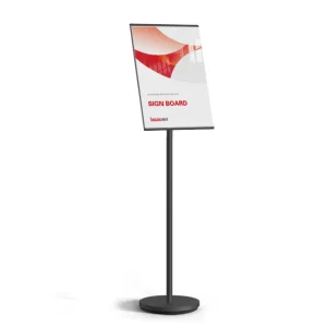 Minimalist A4/A3 Indoor and Outdoor Standing Directional Sign Board