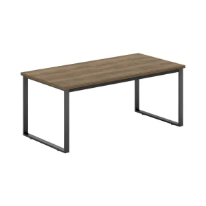 Minimalist Modern Small Rectangular Conference and Negotiation Table