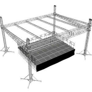 Mobile Aluminum Stage Frame Truss System Set for Exhibitions