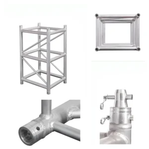Mobile Foldable Aluminum Alloy TV Stand Truss with TUV Certification LED Display for Stage Events