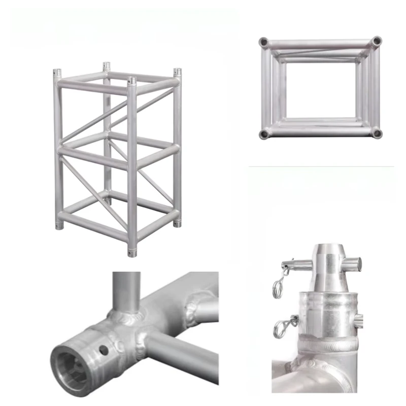 Mobile Foldable Aluminum Alloy TV Stand Truss with TUV Certification LED Display for Stage Events
