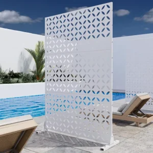 Mobile Office Screen Partition Modern Simple Partition Wall with Galvanized Steel
