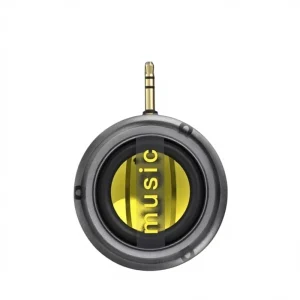 Mobile Phone Loudspeaker Built-in 200-500mAh Battery Plastic 3.5mm Audio Jack Portable External Speaker for MP3 5-10 Hours