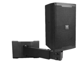 Model 339 Audio Speaker Box Stereo Wall Mount Bracket Stand Holder for Home Audio and Karaoke Systems