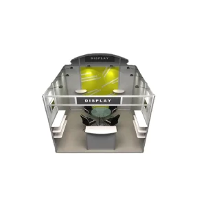 Modern 3×3 Meters Aluminum Exhibition Booth Stand Design