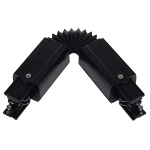 Modern 4-Wire LED Spotlight Track Light Adapter 3-Circuit Flexible Connector Aluminum Alloy 3500K-6000K