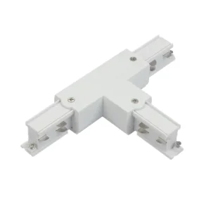 Modern 6 Wires LED Spotlight Track Lighting Rail System 3 Circuits DALI T Connector High CRI 95 PC Material Office Use
