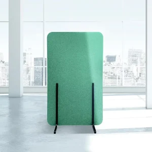 Modern Acoustic Office Partition Portable Woven Wall Panel with Projector Screen for School & Hotel Use Waterproof & Fireproof
