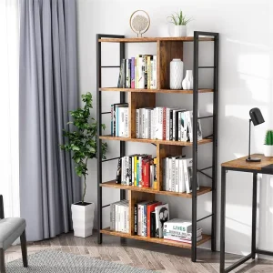 Modern Adjustable Metal Storage Rack Living Room Multi-Layer Flower & Bookshelf Home Furniture