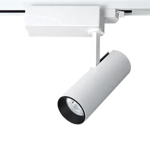 Modern Aluminum Track LED Spotlight Adjustable Angle High CRI 90 Dimmable